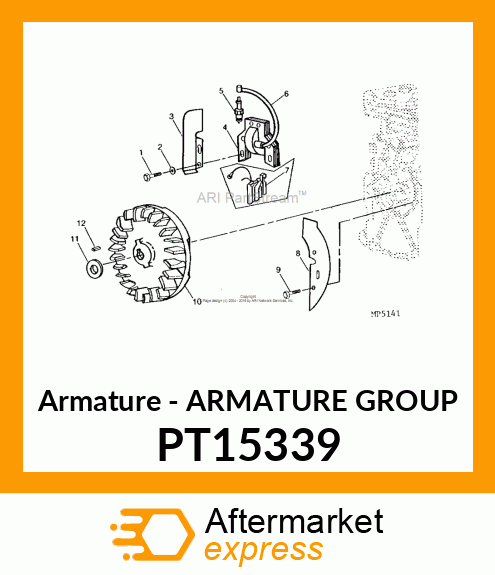 Armature - ARMATURE GROUP PT15339