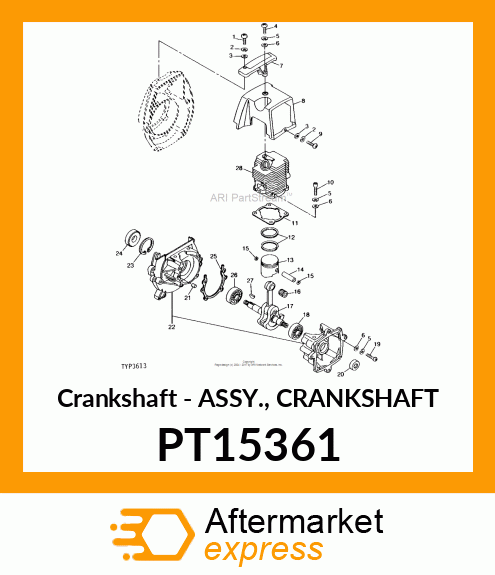 Crankshaft - ASSY., CRANKSHAFT PT15361