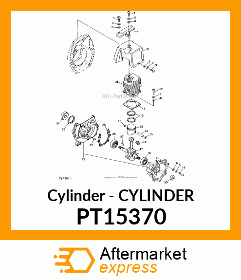 Cylinder - CYLINDER PT15370