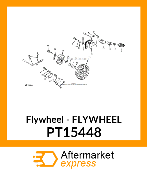 Flywheel PT15448