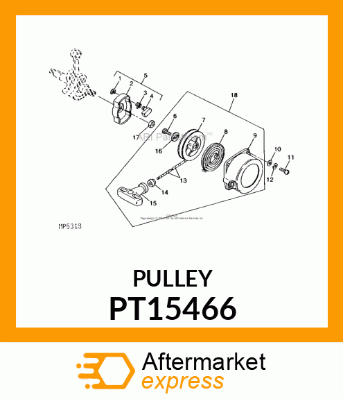 PULLEY PT15466