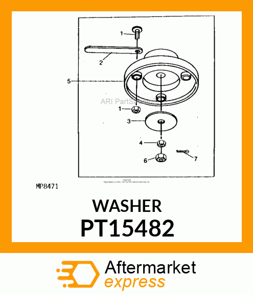 Washer PT15482