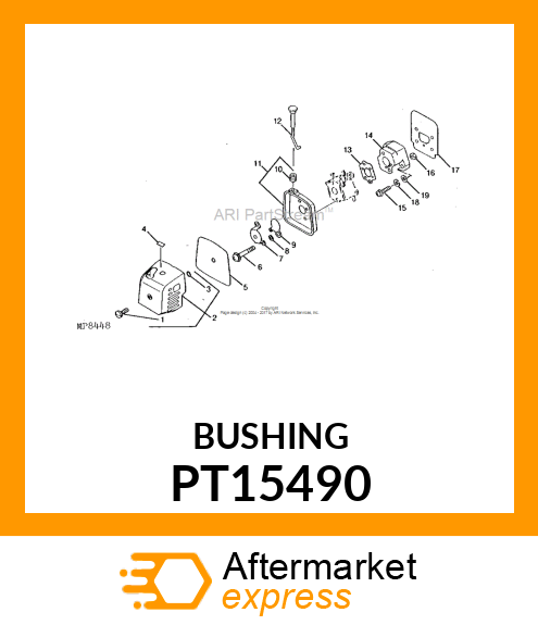 Bushing - BUSHING PT15490