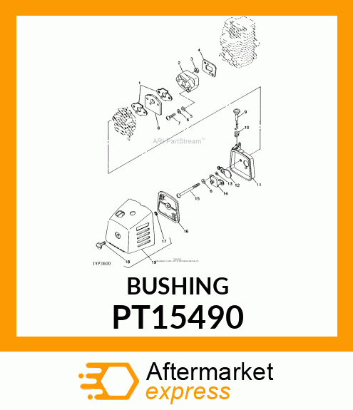 Bushing - BUSHING PT15490