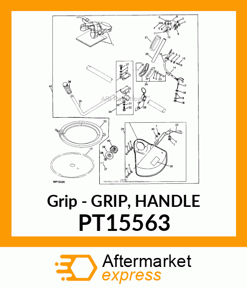 Grip - GRIP, HANDLE PT15563