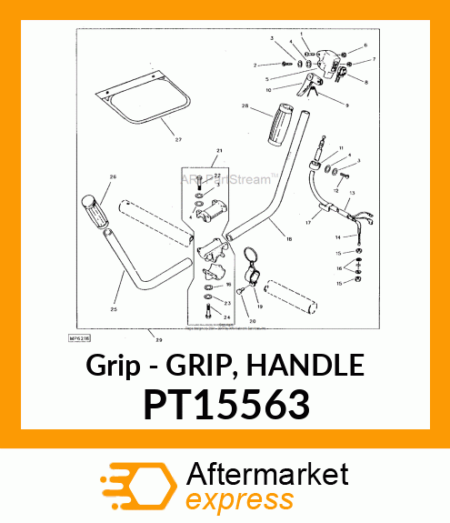 Grip - GRIP, HANDLE PT15563