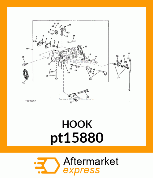 CARBURETOR pt15880