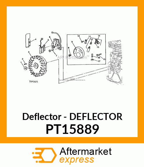 Deflector - DEFLECTOR PT15889