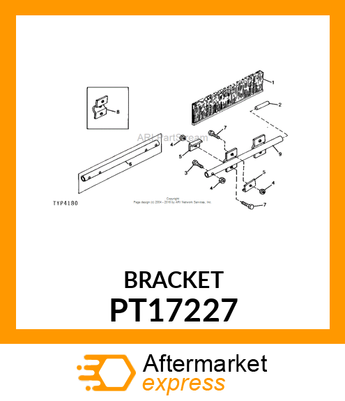 Clamp - CLAMP, BRUSH PT17227