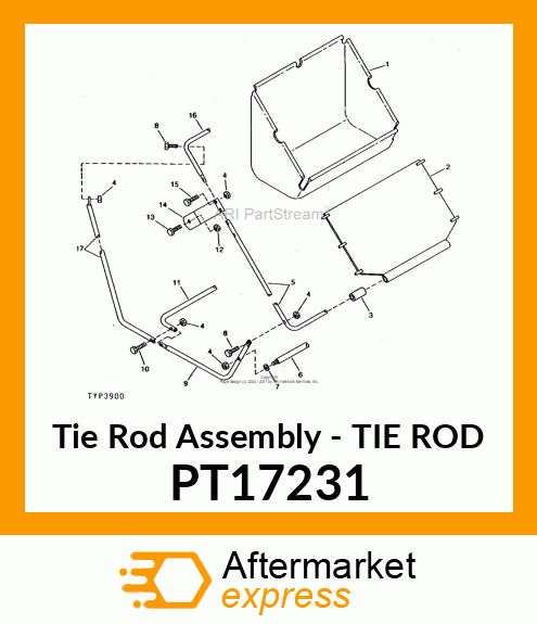 Tie Rod Asm PT17231