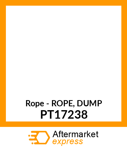 Rope - ROPE, DUMP PT17238