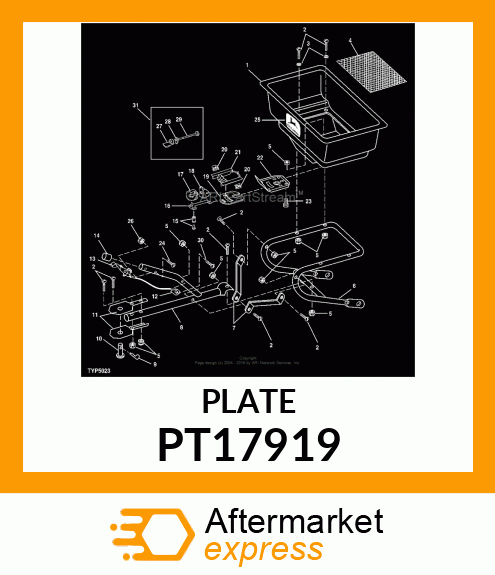 PLATE PT17919