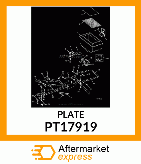 PLATE PT17919