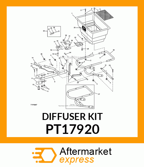 DIFFUSER KIT PT17920