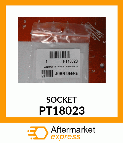 SOCKET, 10MM 6 PT. STD., 1/4" DR. PT18023