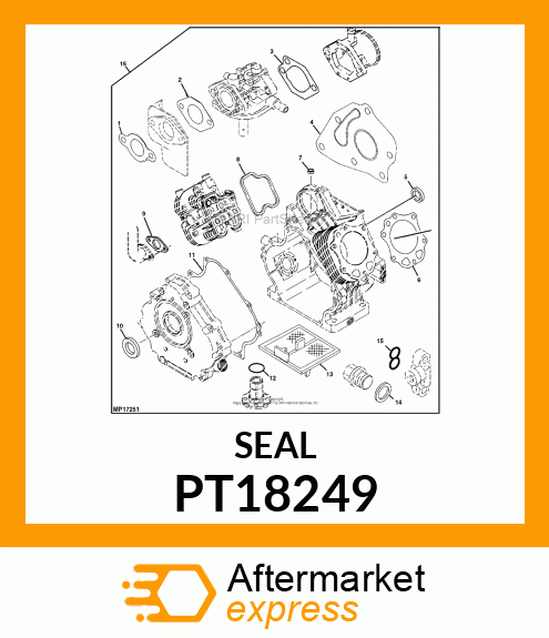 SEAL, OIL PT18249