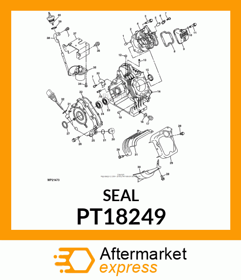 SEAL, OIL PT18249