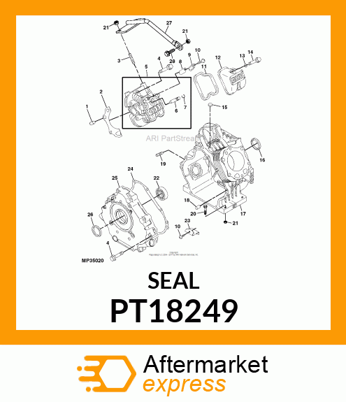 SEAL, OIL PT18249