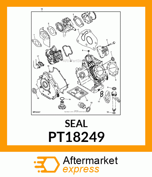SEAL, OIL PT18249