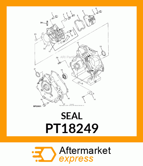 SEAL, OIL PT18249