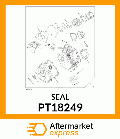 SEAL, OIL PT18249