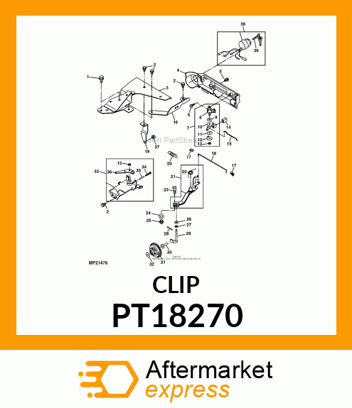 Bracket - BRACKET PT18270