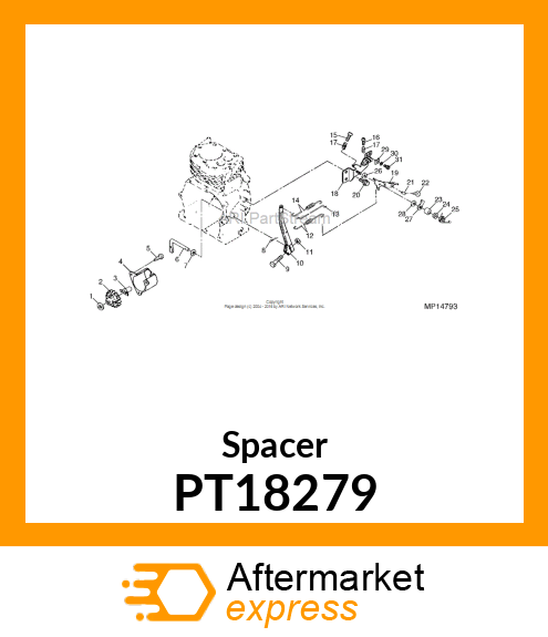 Spacer PT18279