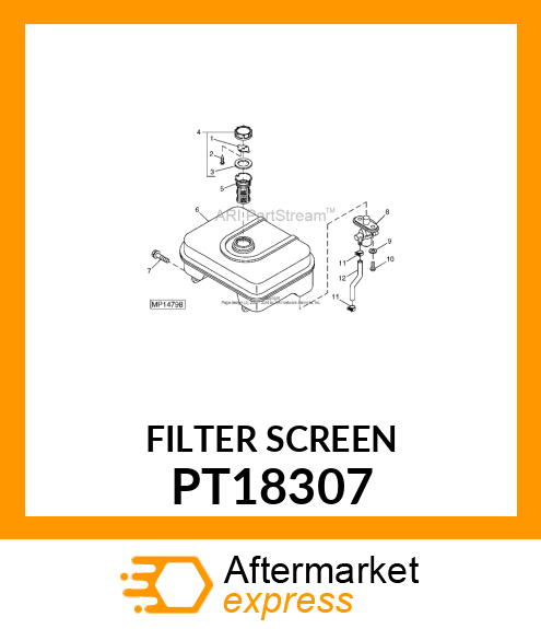 Filter Fuel PT18307