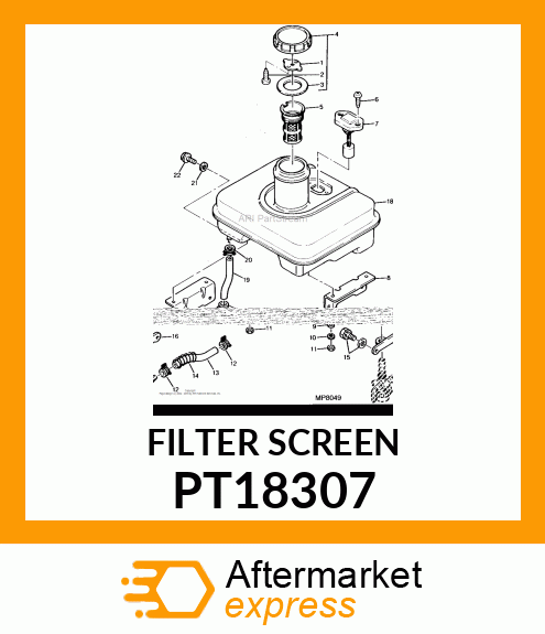 Filter Fuel PT18307