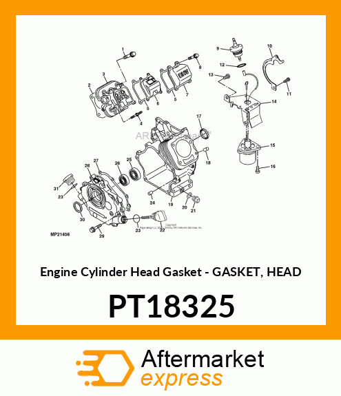 Engine Cylinder Head Gaske PT18325