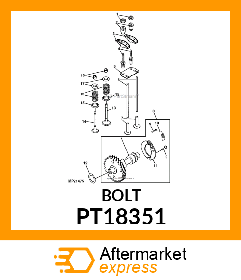 BOLT PT18351