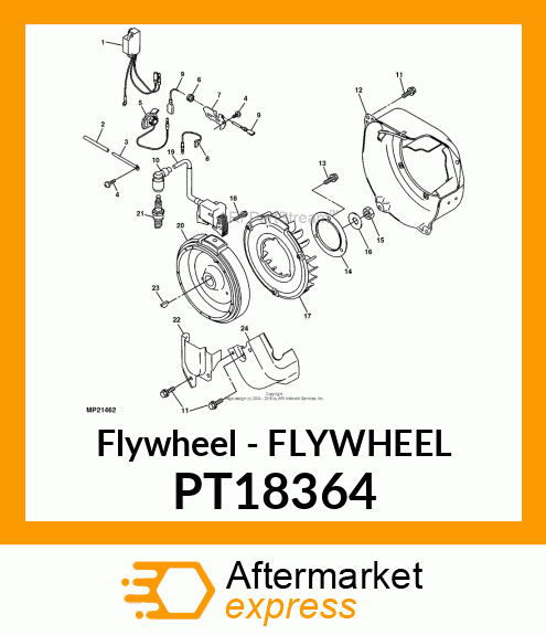 Flywheel PT18364