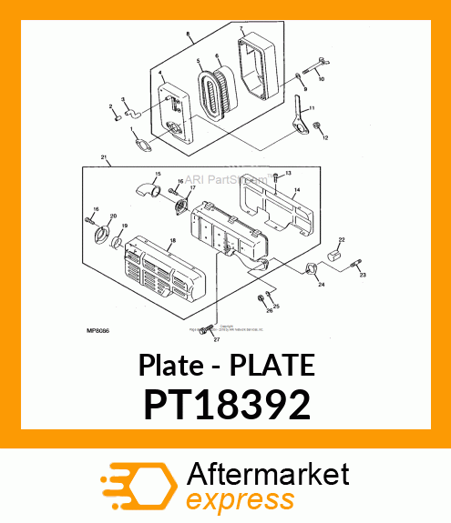 Plate PT18392