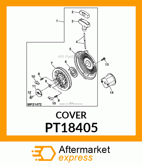 Pulley Starting PT18405