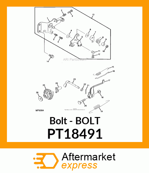 10PK Bolt PT18491