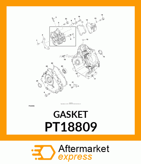 GASKET, HEAD PT18809