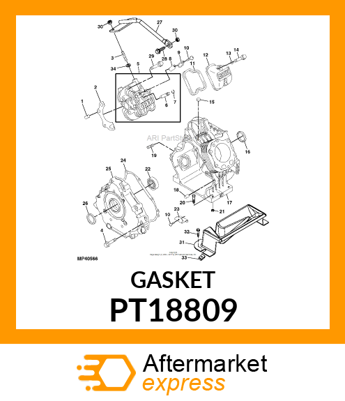 GASKET, HEAD PT18809