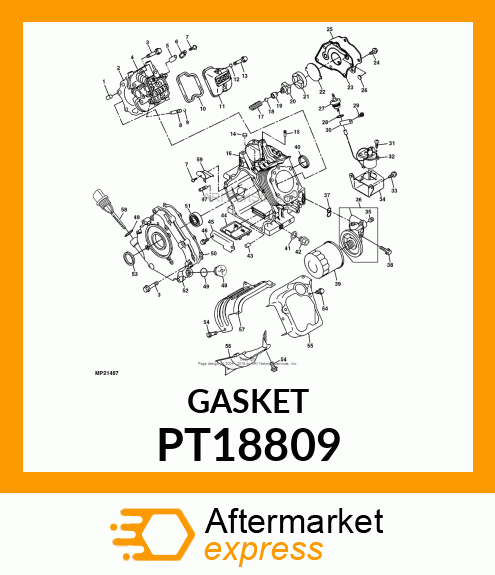 GASKET, HEAD PT18809