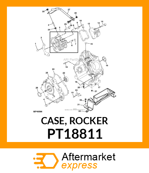 CASE, ROCKER PT18811