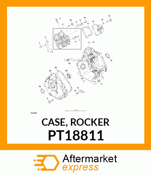 CASE, ROCKER PT18811