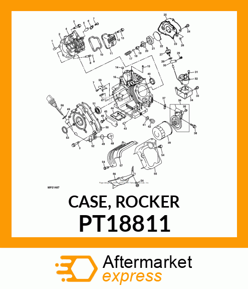 CASE, ROCKER PT18811