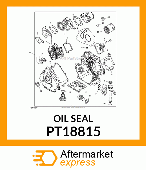 OIL SEAL PT18815