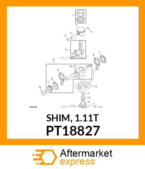 SHIM, 1.11T PT18827