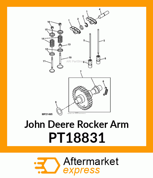 ARM, ROCKER PT18831