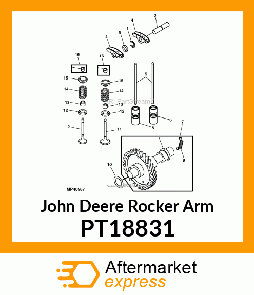 ARM, ROCKER PT18831