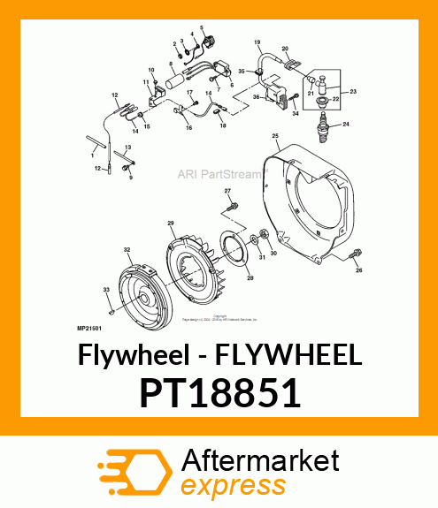 Flywheel PT18851