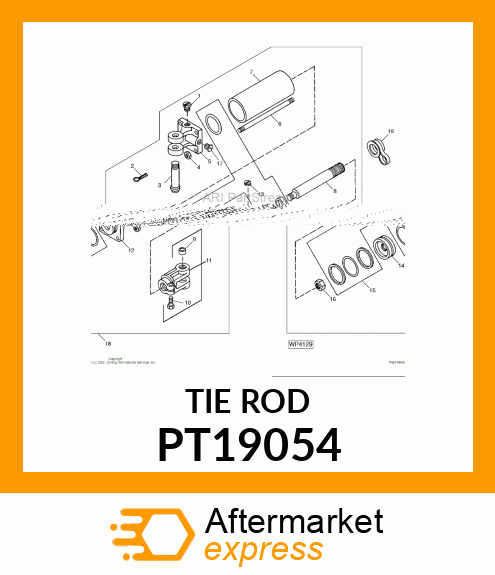 TIE ROD PT19054