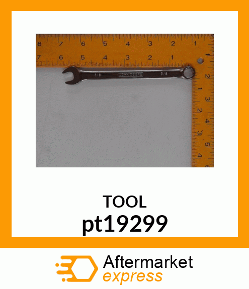 COMBINATION WRENCH, 3/8" pt19299