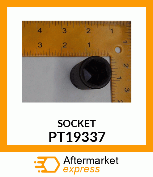 3/4" 6PT. IMPACT SOCKET, 1/2" DR. PT19337