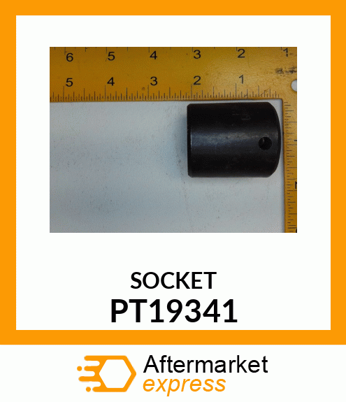 1" 6PT. IMPACT SOCKET, 1/2" DR. PT19341